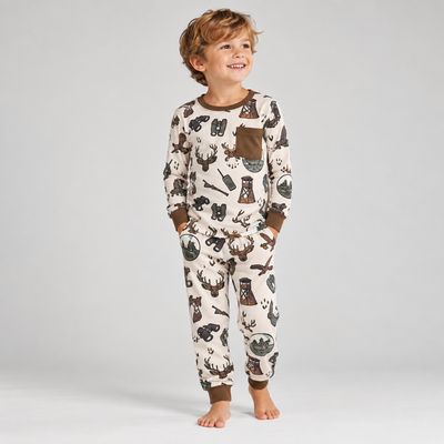 The Little Hunter Pajama Set